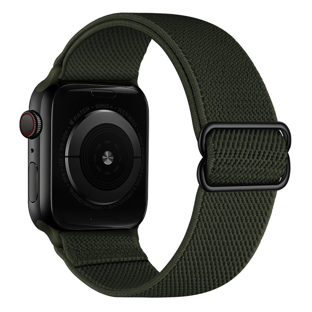 Adjustable Woven Polyester Watchband Wrist Strap Replacement for Apple Watch Series 9 8 7 6 SE (2023) SE(2022) 40mm 3 2 1 38mm Adjustable Woven Polyester Watchband Wrist Strap Replacement for Apple Watch Series 9 8 7 6 SE (2023) SE(2022) 40mm 3 2 1 38mm